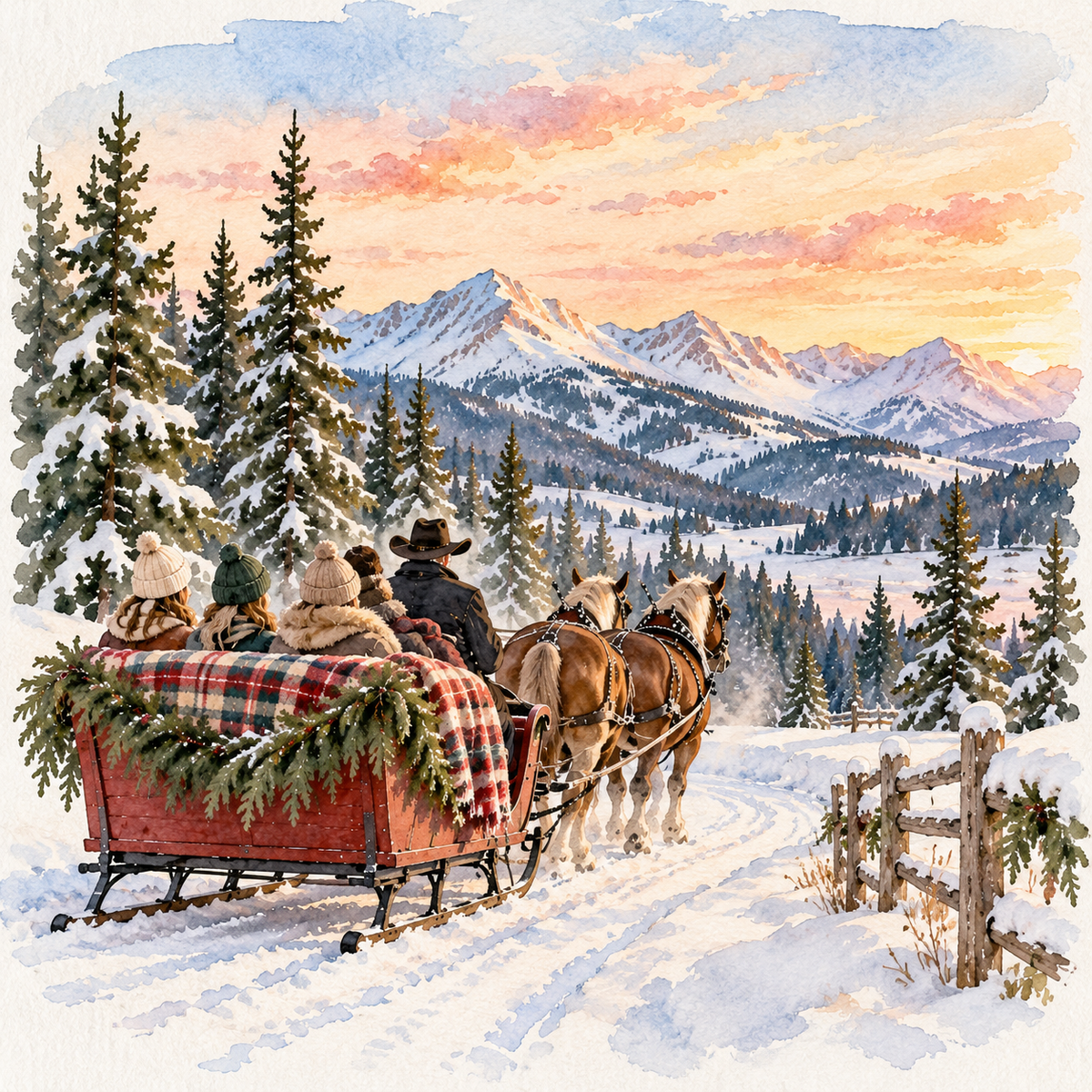Mountain Stitch Sleigh Ride Dinner