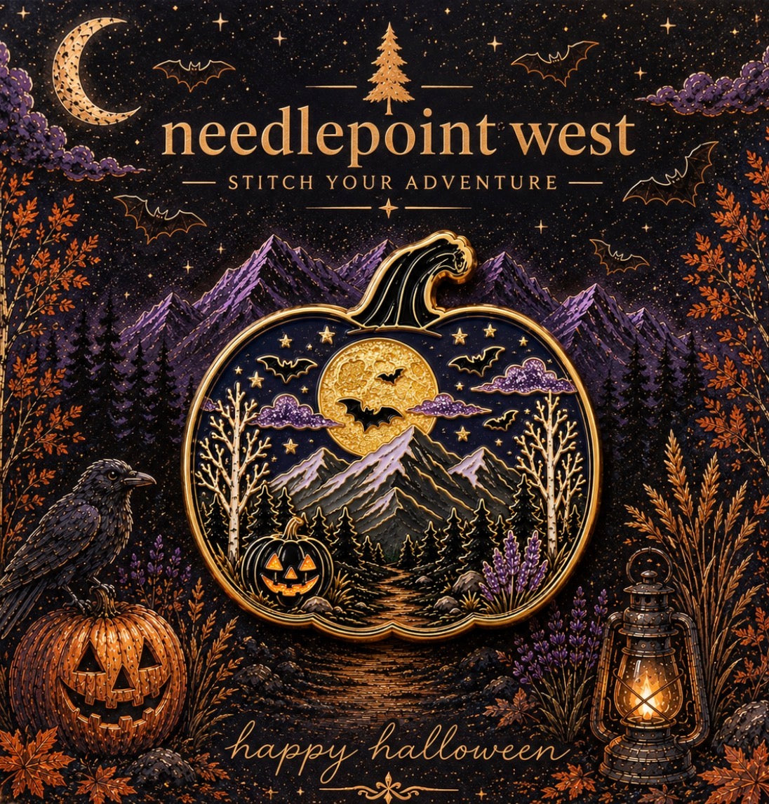 Limited Edition The Great Colorado Pumpkin Needleminder