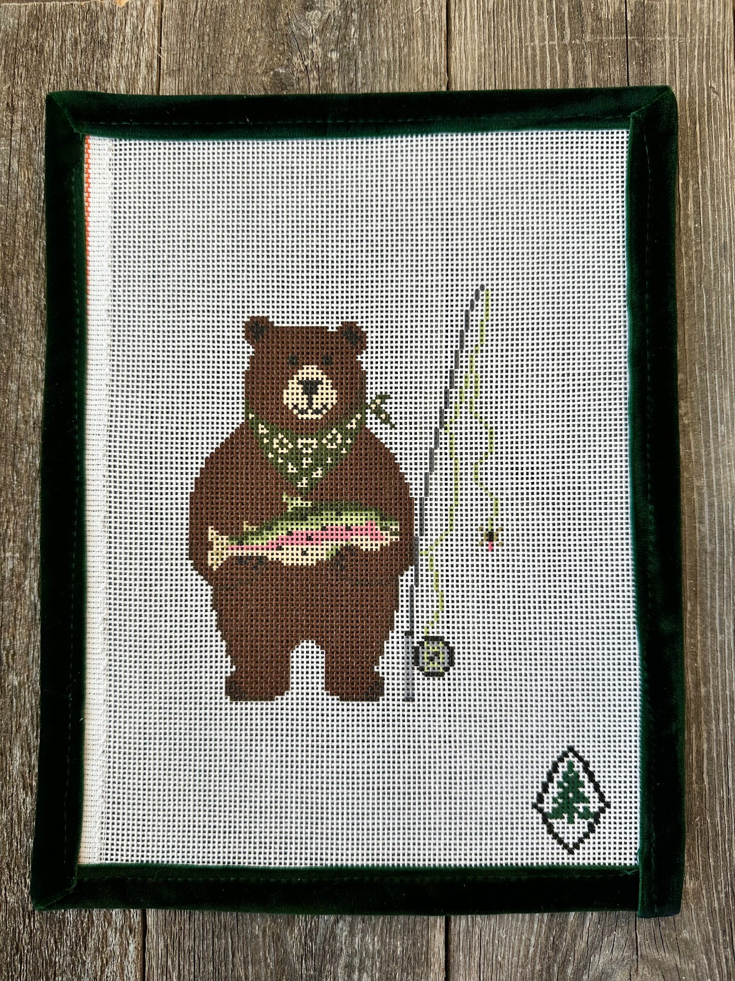 Gone Fishing Brown Bear