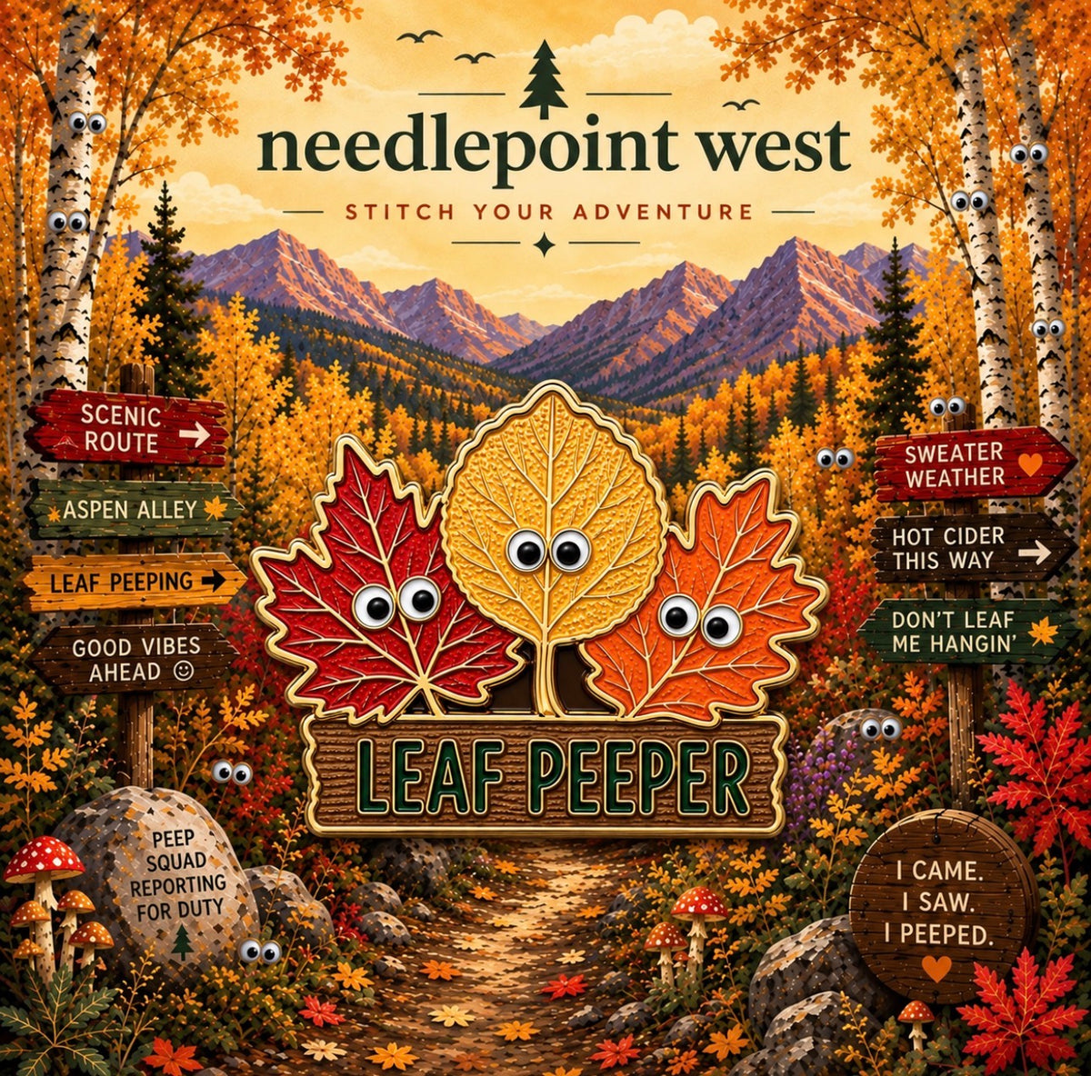 Leaf Peeper Needleminder