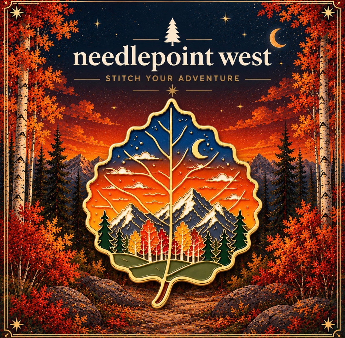 Aspen Sunset View Needleminder