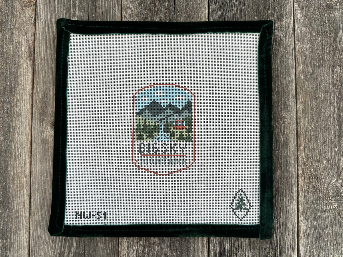 Big Sky Montana Travel Patch