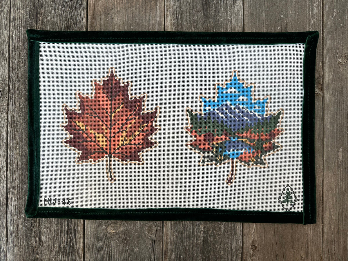 Double Sided Maple Leaf