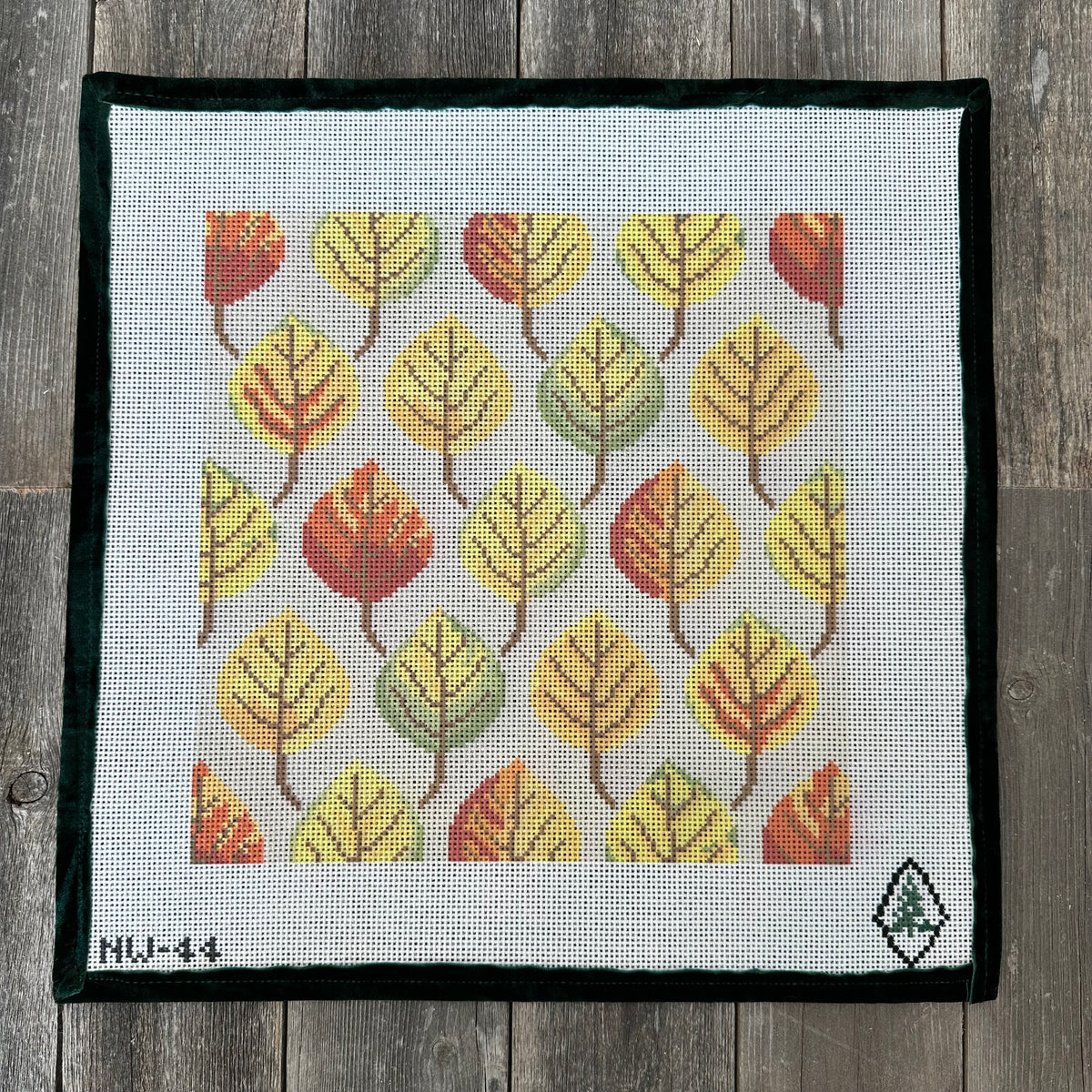 Changing Aspen Leaf Repeat