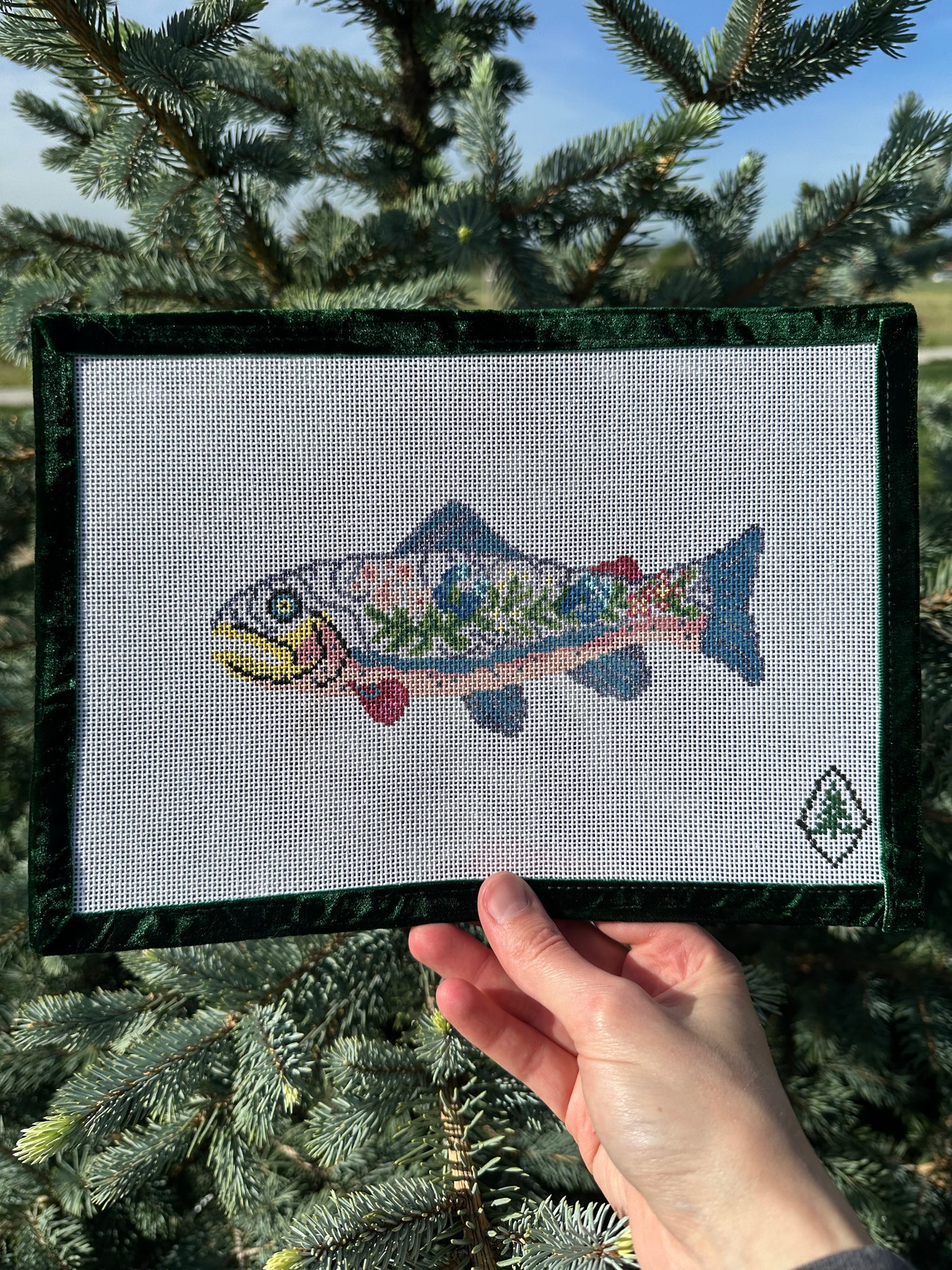 Floral Shimmer Trout