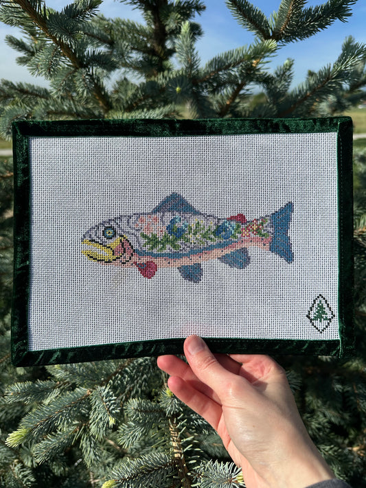 Floral Shimmer Trout